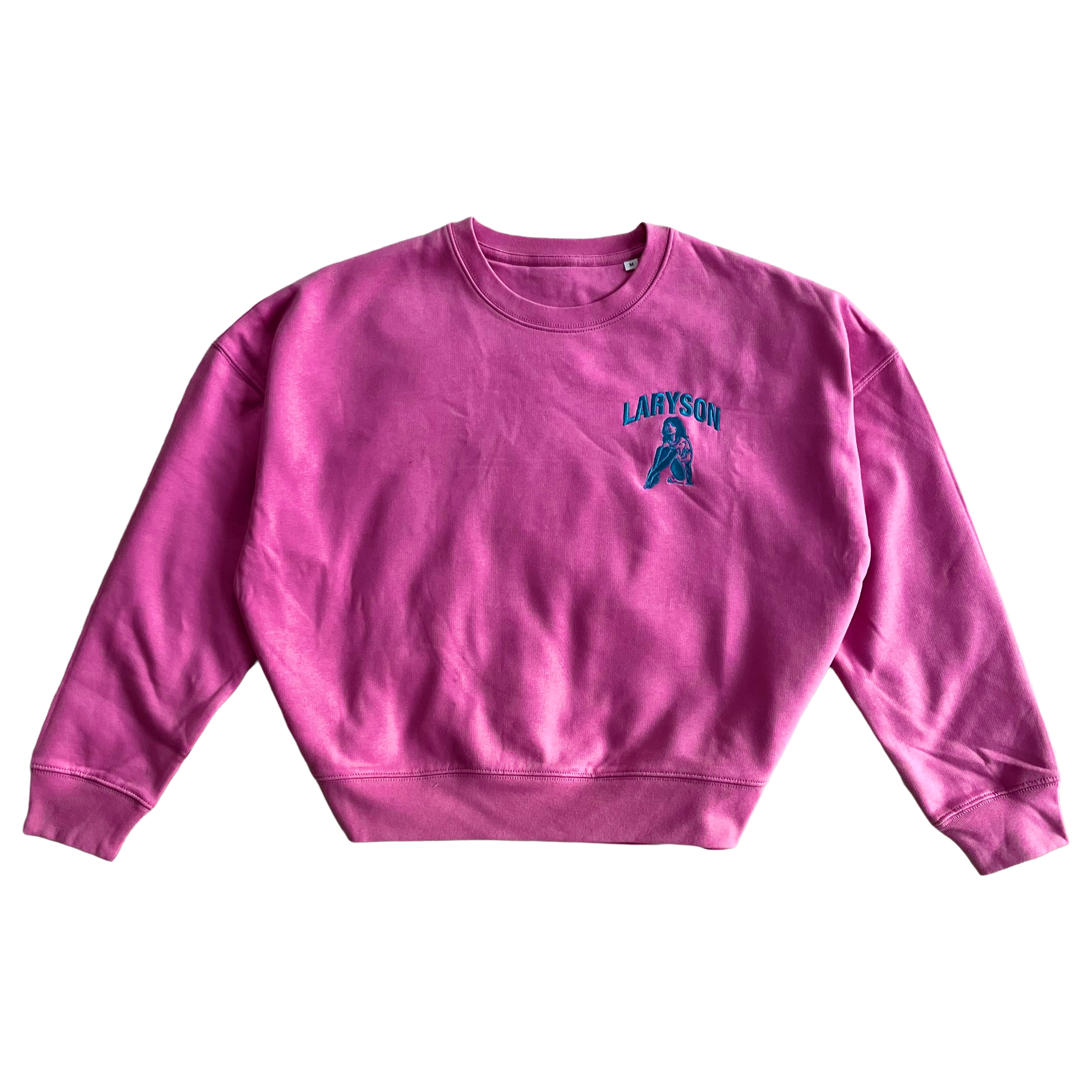 Laryson – Bloom Oversized Sweater (Pink) Damen