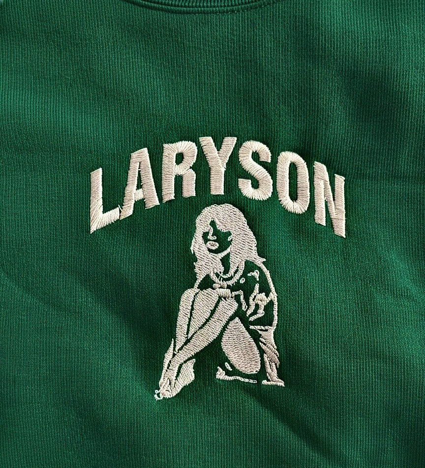 Laryson – Forest Oversized Sweater (Green) Damen